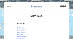 Desktop Screenshot of bluestemmagazine.com