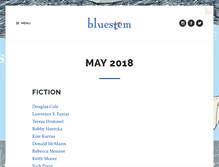 Tablet Screenshot of bluestemmagazine.com